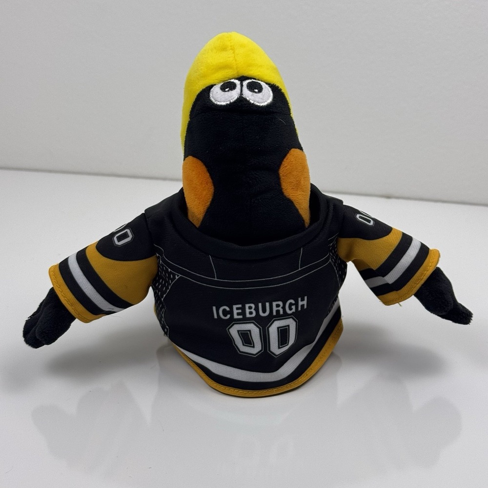 Pittsburgh Penguins NHL Mascot Iceburgh 10" Stuffed Animal House Plush Doll Toy - Picture 5 of 12